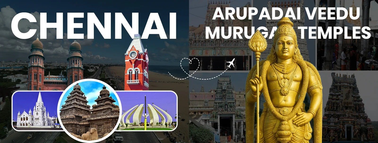 Chennai to Arupadai Veedu Murugan Tour Packages - Sindhu Travels